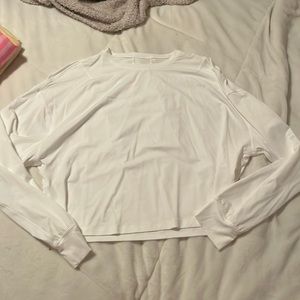 Lululemon White Long Sleeve